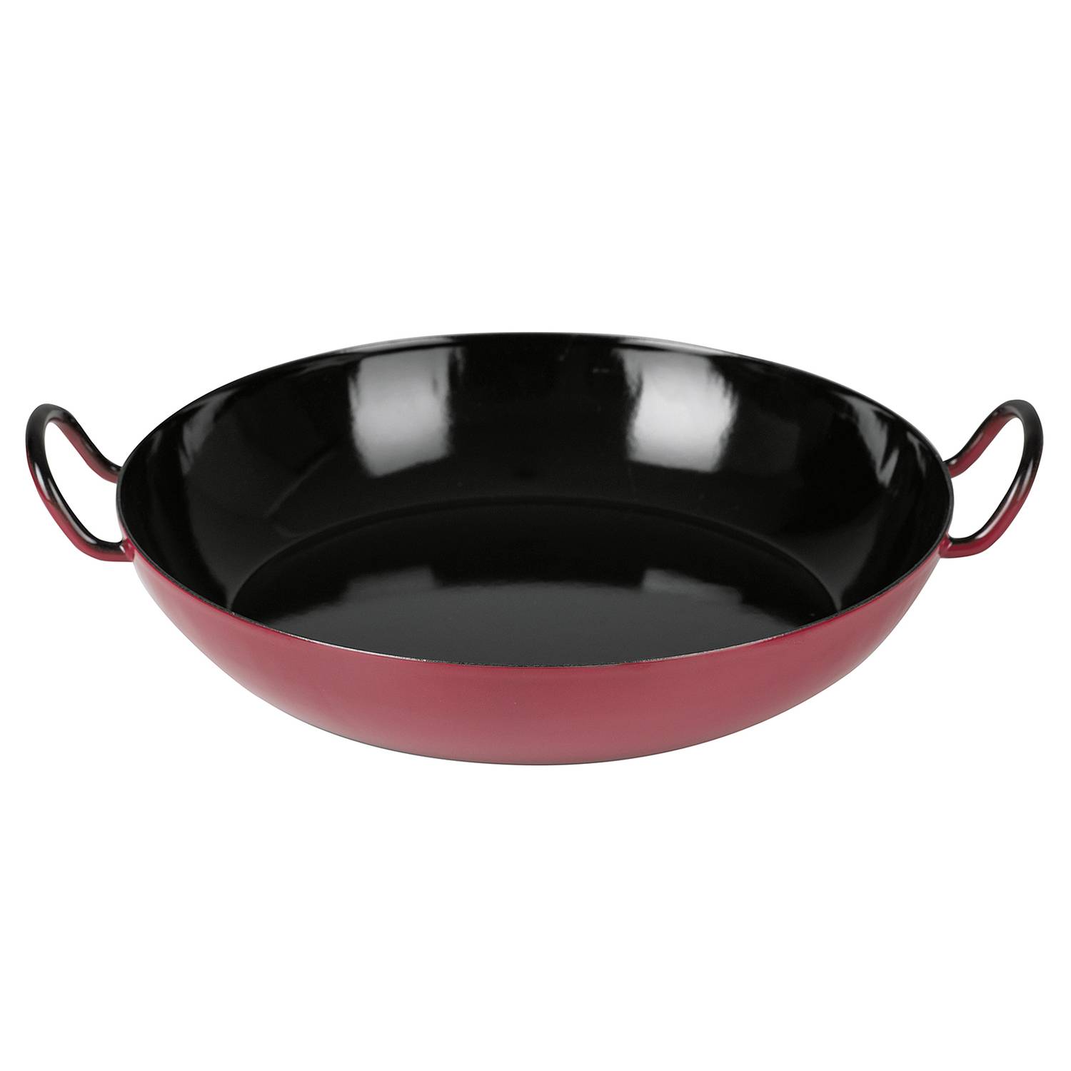 RIESS Schlemmerpfanne Ø26cm, Emaille, rot