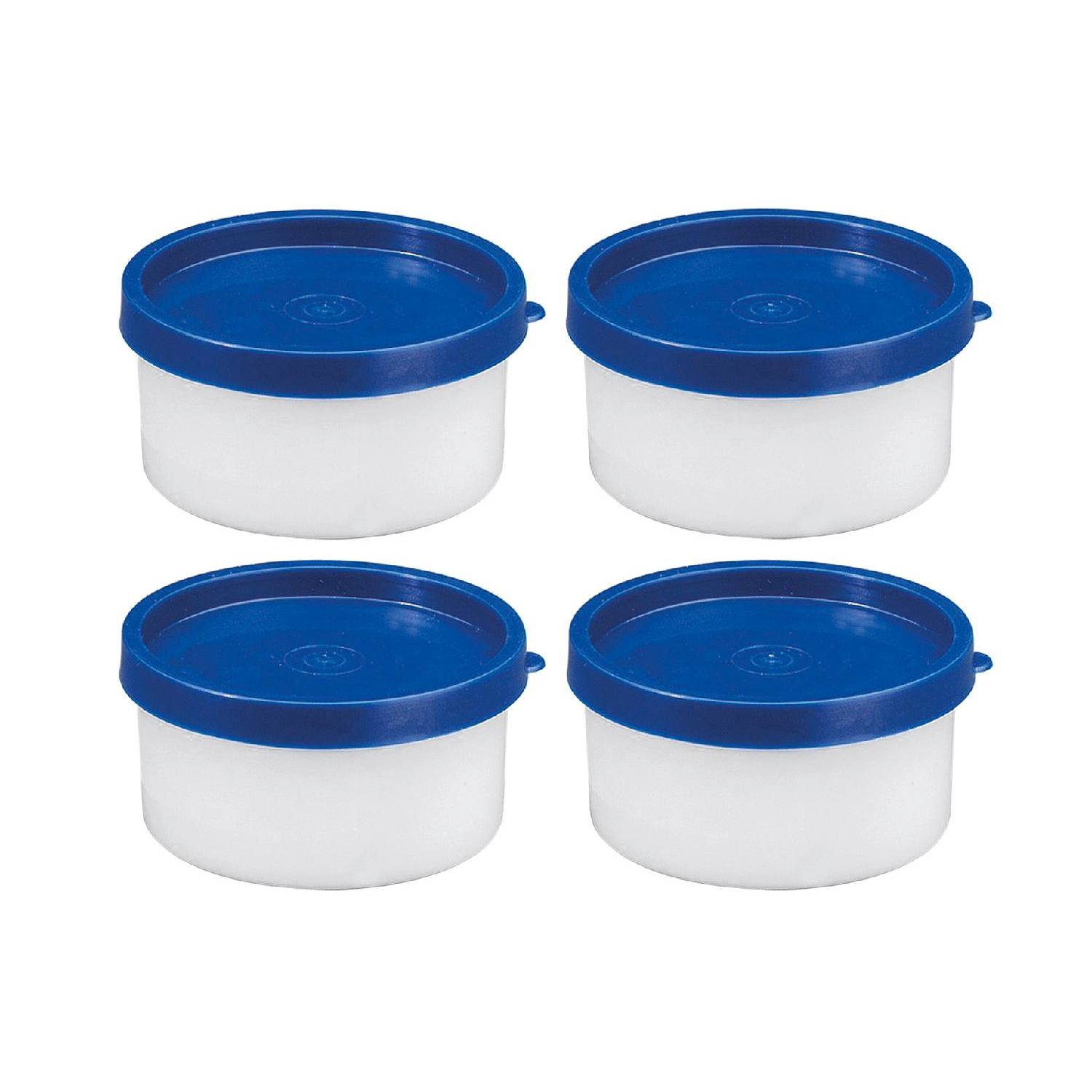 Westmark Kräuter/Gefrierdose Trio 0,1l, blau/klar (4er Pack)