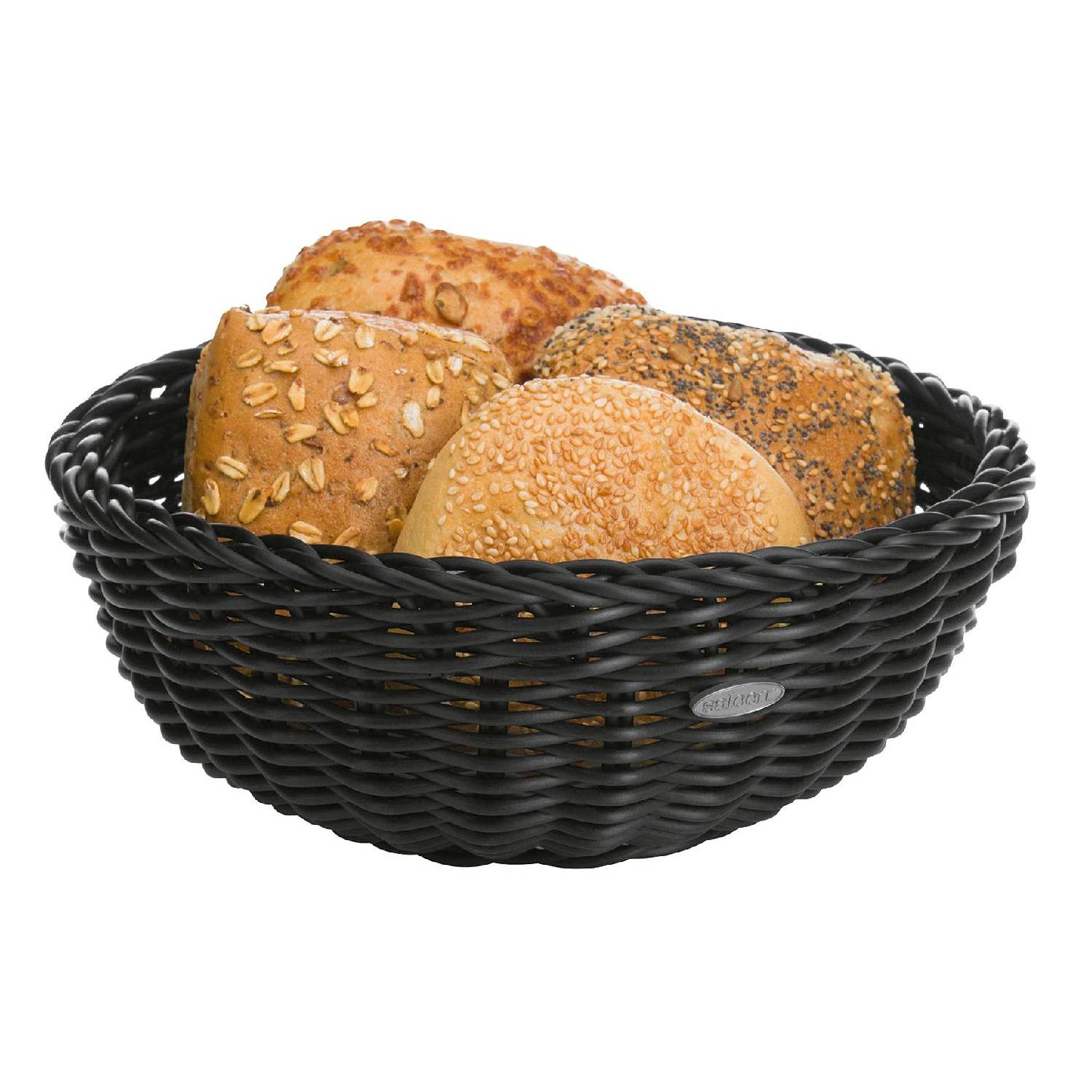 Saleen Schale rund, Ø 23 x 9 cm, schwarz