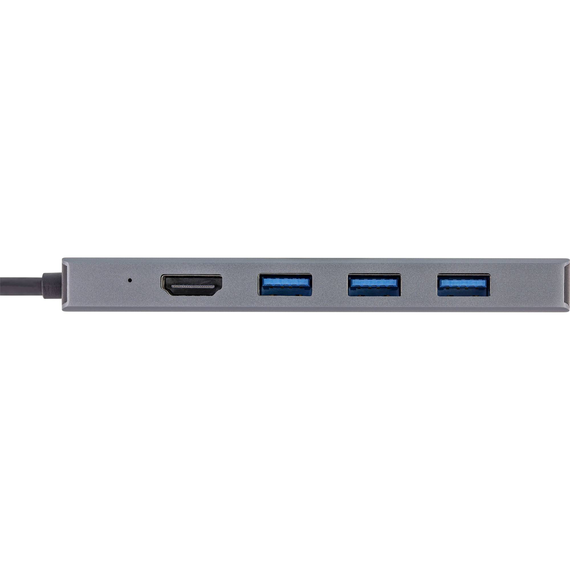 INLINE - USB 3.2 USB-C Multi Hub (3x USB-A + USB-C) - Cardreader - HDMI - OTG