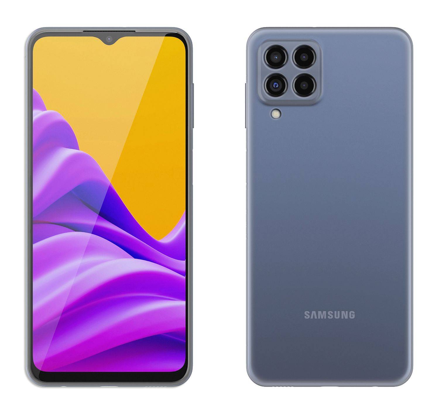 Silikon Hülle Basic kompatibel mit Samsung Galaxy M33 5G Case TPU Soft Handy Cover Schutz Transparent