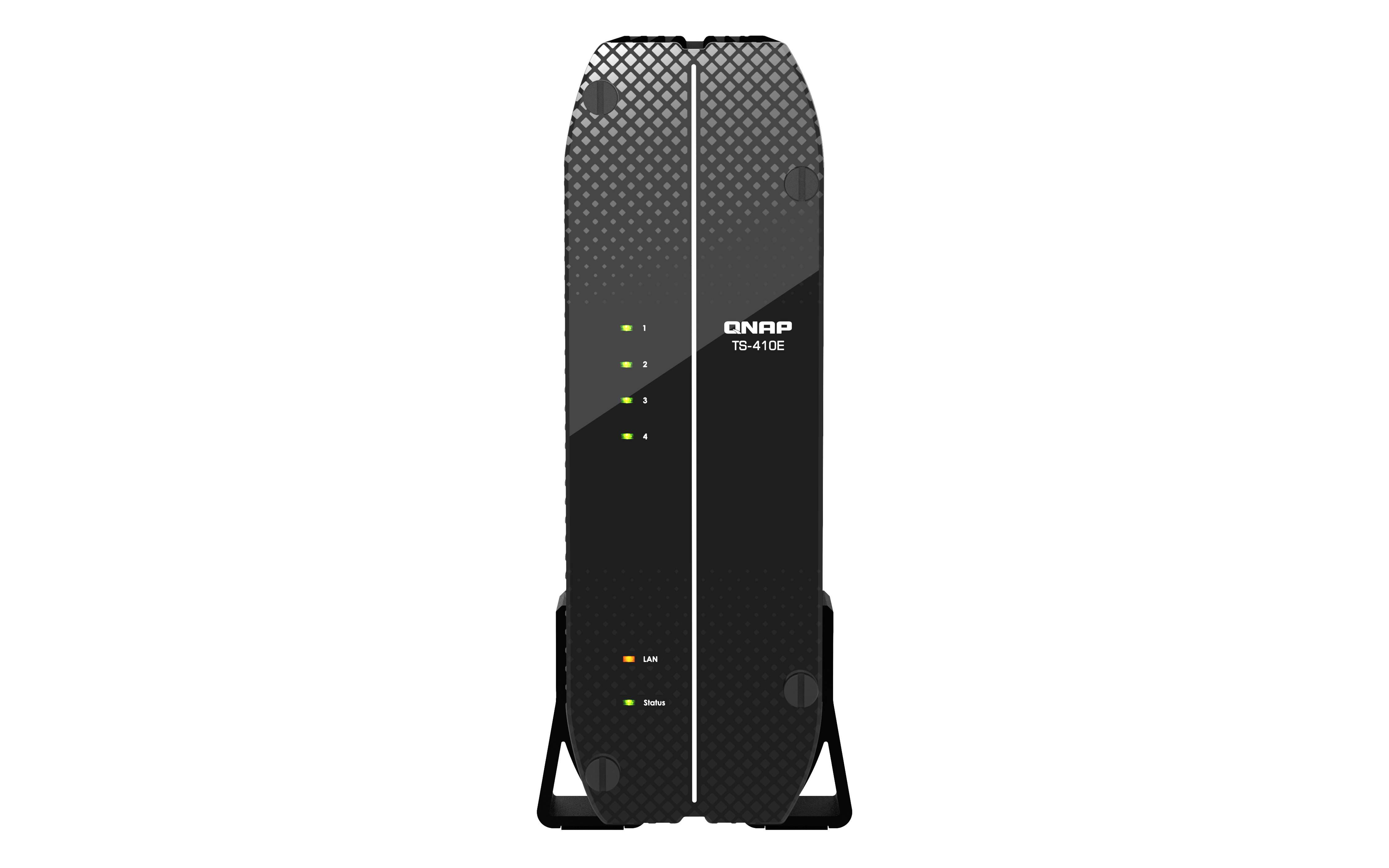 QNAP TS-410E - NAS-Server - 4 Schächte - SATA 6Gb/s - RAID RAID 0 - 1 - 5 - 6 -