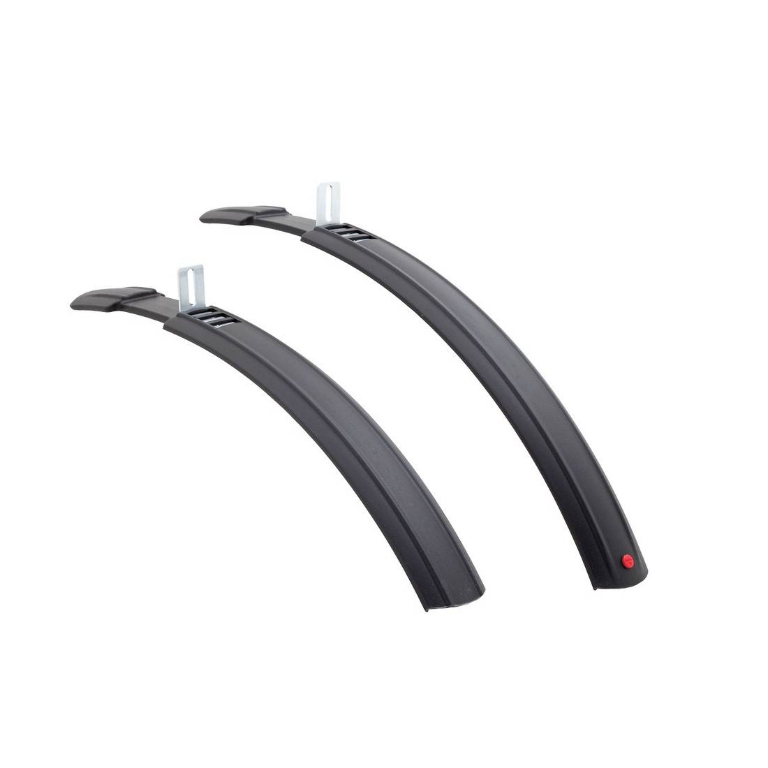 Hebie 0770 E Steckblechset MTB Natter 26 / 29", ca. 60 mm, extra flach, schwarz (1 Paar)