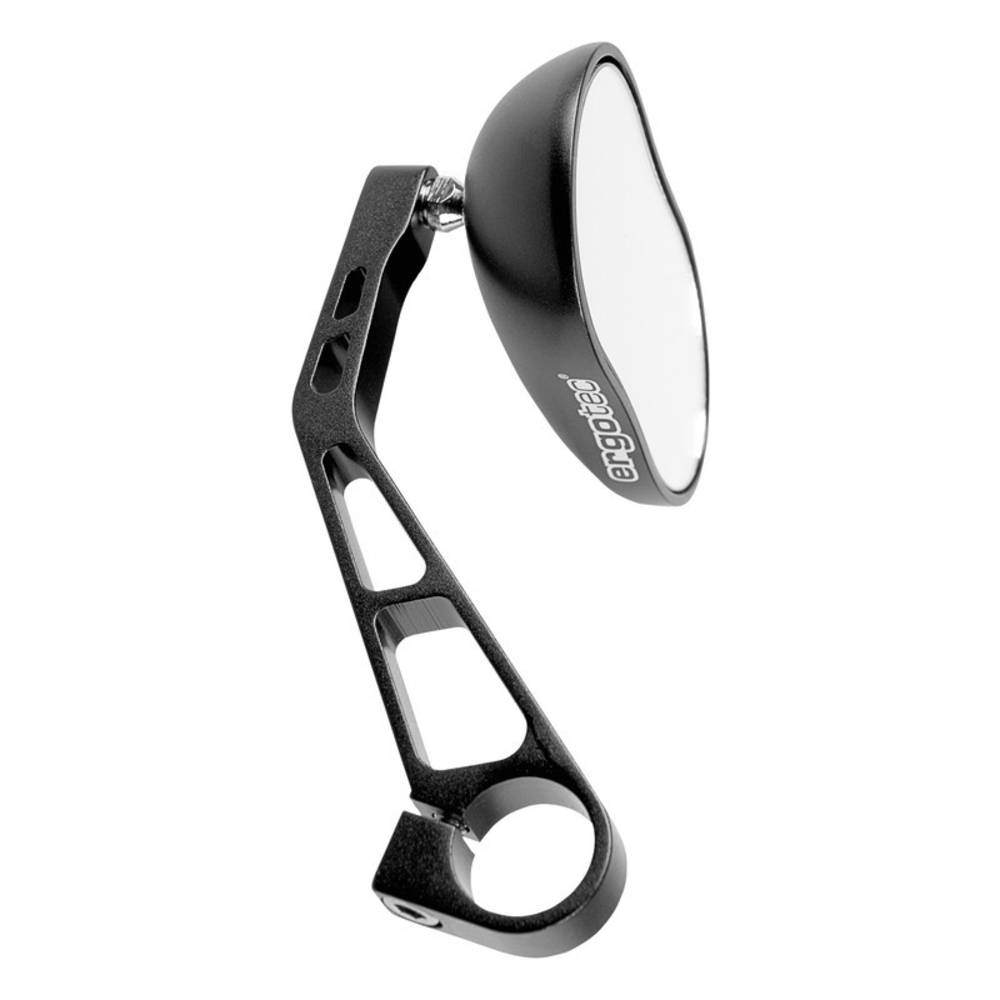 ergotec 63500001 Fahrradspiegel M 88 Alu, Links-und Rechtsmontage, schwarz