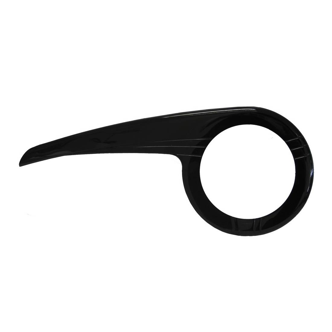 Hebie 0360 E1 Kettenschutz 1-flügelig 42 Zähne,210mm,f Kettenschaltung, schwarz