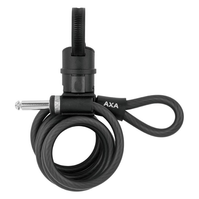 AXA 59501795SC Einsteckkabel Newton PI150 für Def-Solid Plus-Fusion150cm, Ø 10mm, schwarz