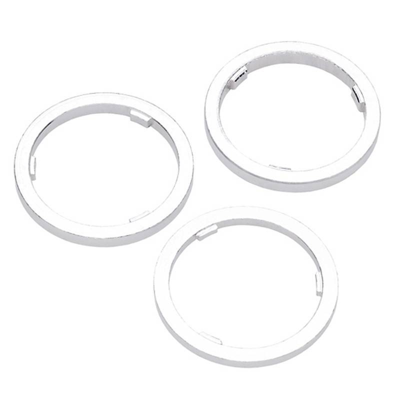 Distanzringe für Kasettennaben 3/4/4,5mm, silber, 3-teilig (1 Set)
