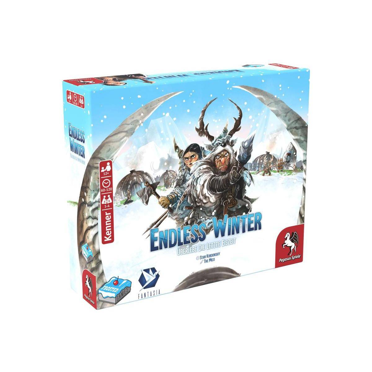 57330G - Endless Winter, Brettspiel, für 1-4 Spieler, ab 12 Jahren (DE-Ausgabe)