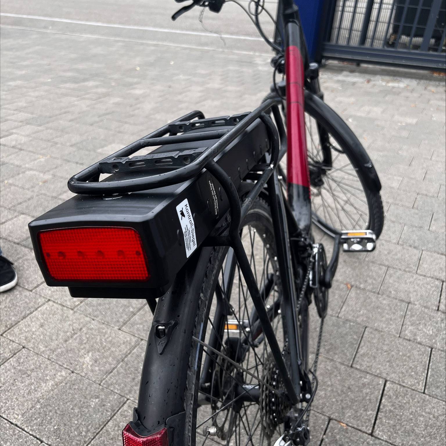 Akku passend für Yamaha 3,6V, 14,5Ah, 44cm, Gepäckträger, Winora Y280.X, Y420.X, Y520.X, Y610.X