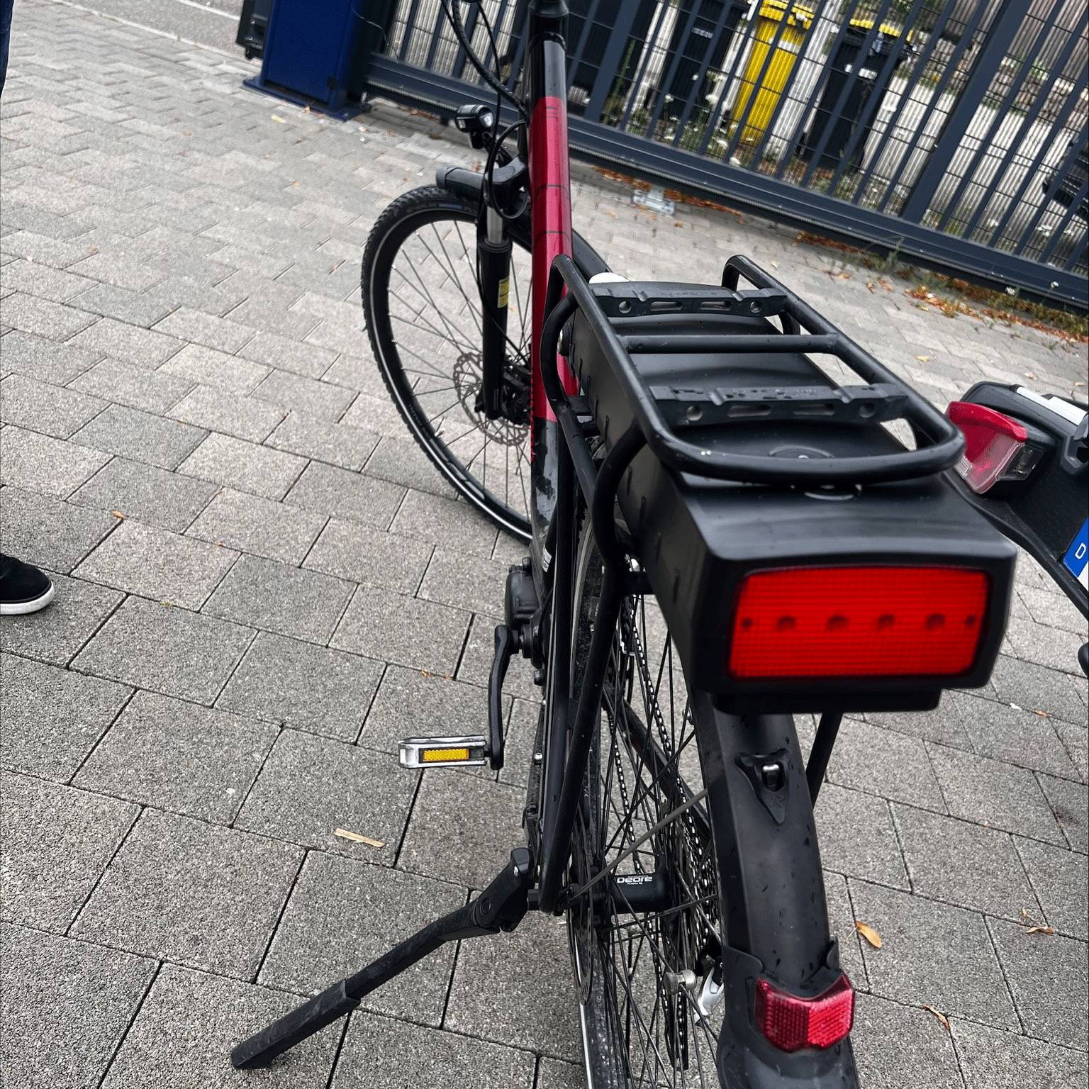 Akku passend für Yamaha 3,6V, 14,5Ah, 44cm, Gepäckträger, Winora Y280.X, Y420.X, Y520.X, Y610.X