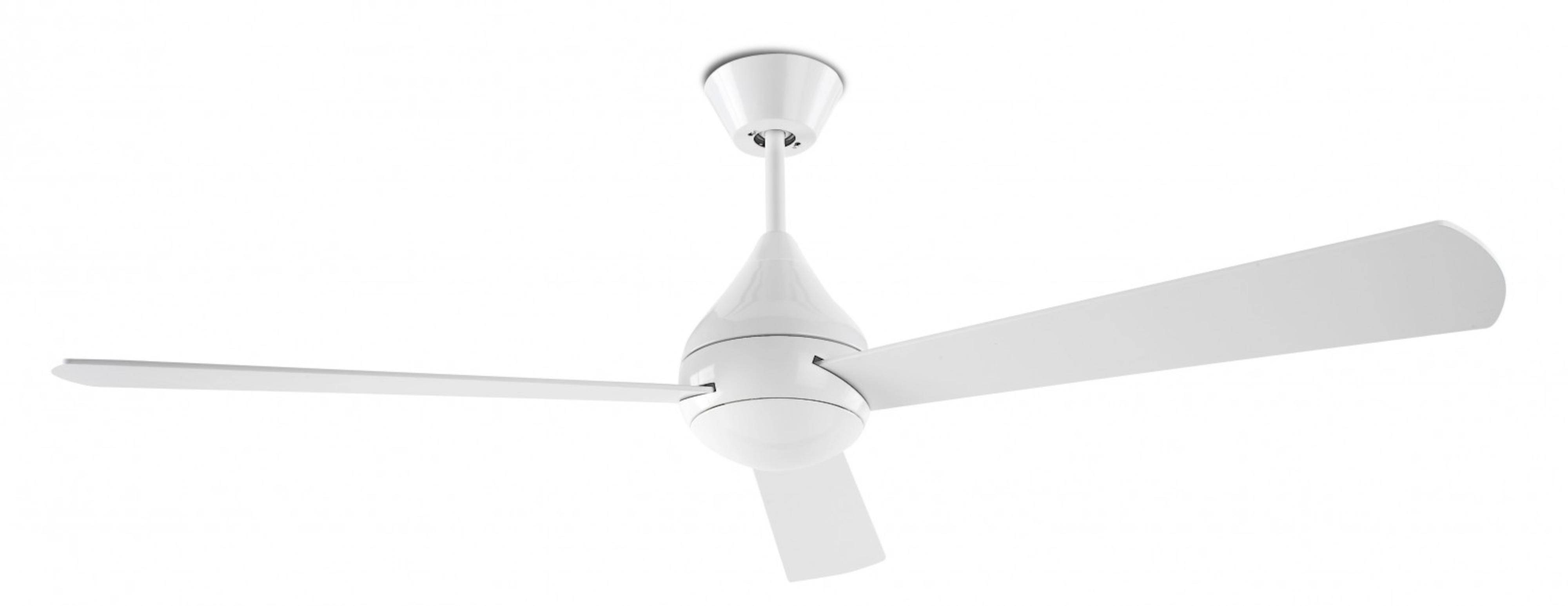 Energiespar Deckenventilator Tupai Weiß
