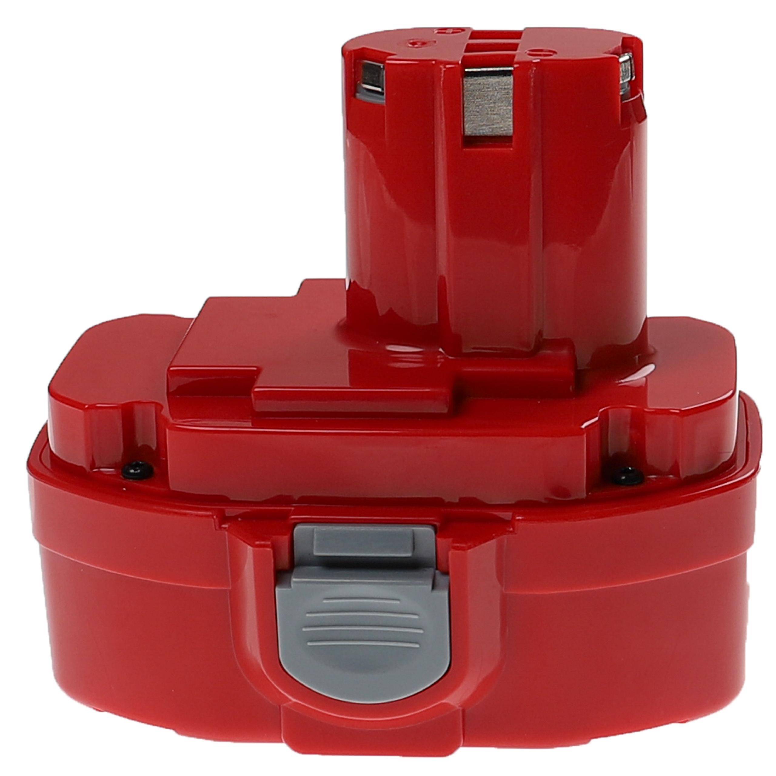 EXTENSILO 2x Akku kompatibel mit Makita JR180DWBE, JR180DWD, JR180DWDE, LS711D, LS711DWA Elektrowerkzeug (3300 mAh, NiMH, 18 V)