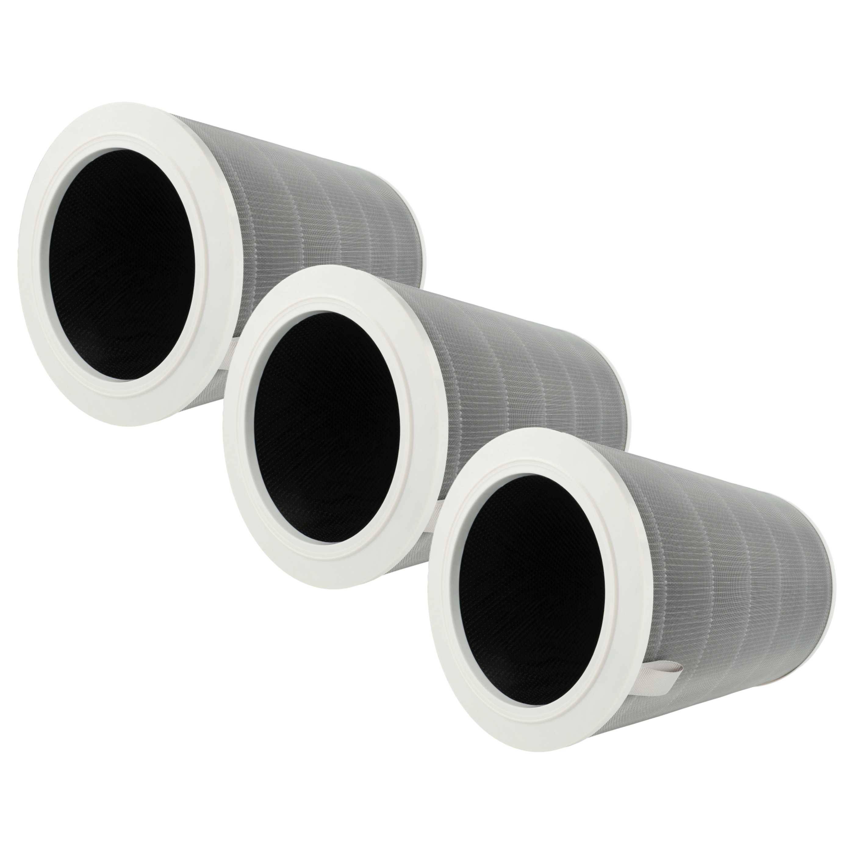 vhbw 3x HEPA Filter kompatibel mit Doctor-San X3, X2 Luftreiniger - Ersatz-Filter
