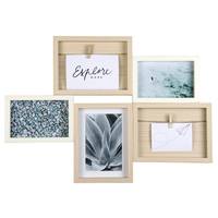 Hama Porträtrahmen-Galerie Kalmar 2x 10x15 cm 3x 13x18 cm - 100 x 150 mm - Weiß