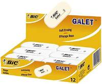 BIC Galet - Kautschuk - Weiß - 12 Stück(e) - White - rubber - 12 pcs