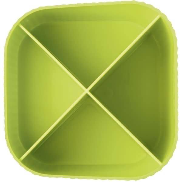 Schreibtischköcher Re-X-Loop 4 Fächer RC-Kunststoff lemon