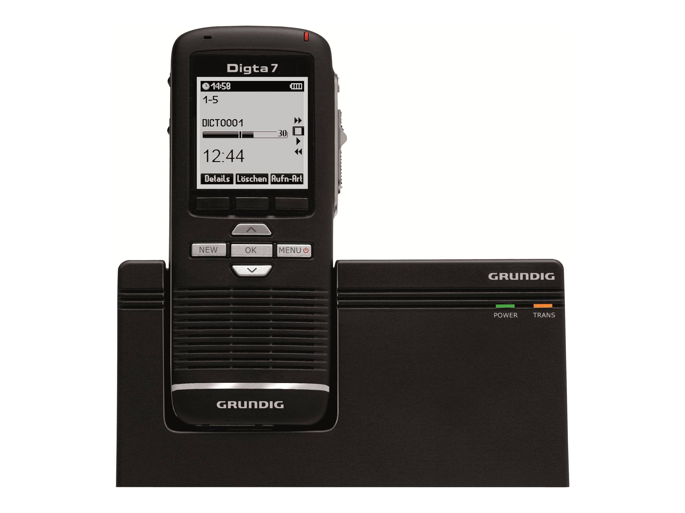 Grundig Digta 7 Premium Set - Voicerecorder - 2 GB