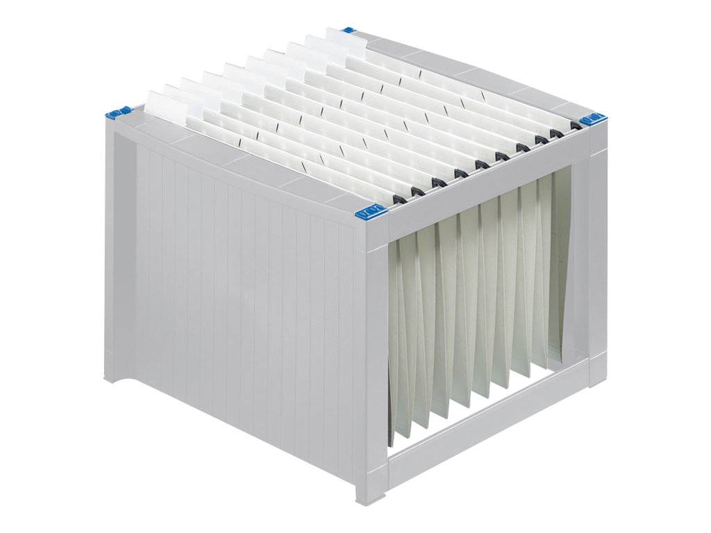 helit Hängeregistraturkorb ohne Mappen grau