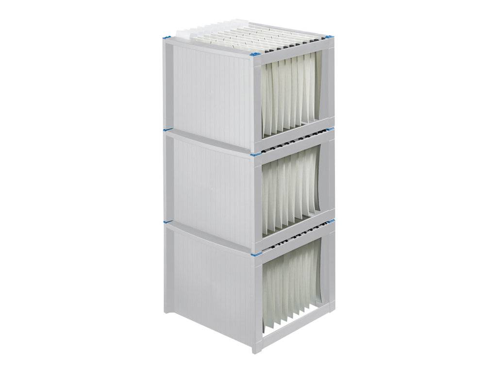 helit Hängeregistraturkorb ohne Mappen grau