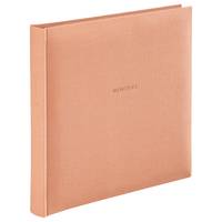 Hama Jumbo-Album Memories 30x30 cm 50 schwarze Seiten Lachs - 300 x 300 mm - 200