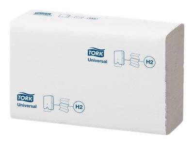 Lotus Tork Universal Xpress Multifold H2 - Handtuch - 250 Blätter - Interfold-Falzung - weiß (Packung mit 20)