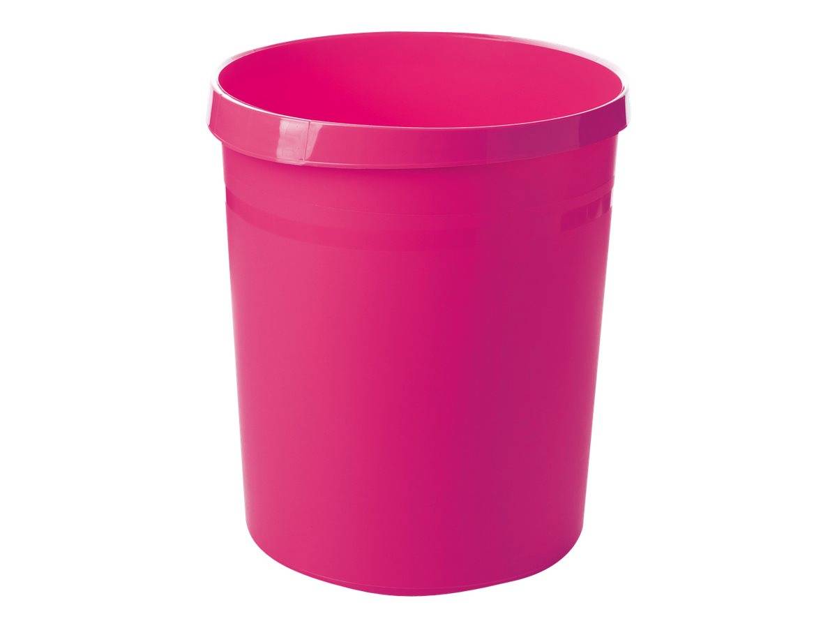 HAN GRIP - Papierkorb - rund - 18 L - Polypropylen (PP)