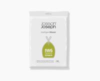 Packung von Joseph Joseph IW6 Müllbeutel, mit Markenlogo und Produktnamen.