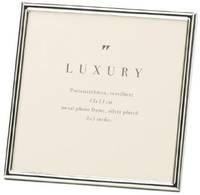 Walther Design WD313S - Silber - Einzelbilderrahmen - 13 x 13 cm - Rahmen/Album