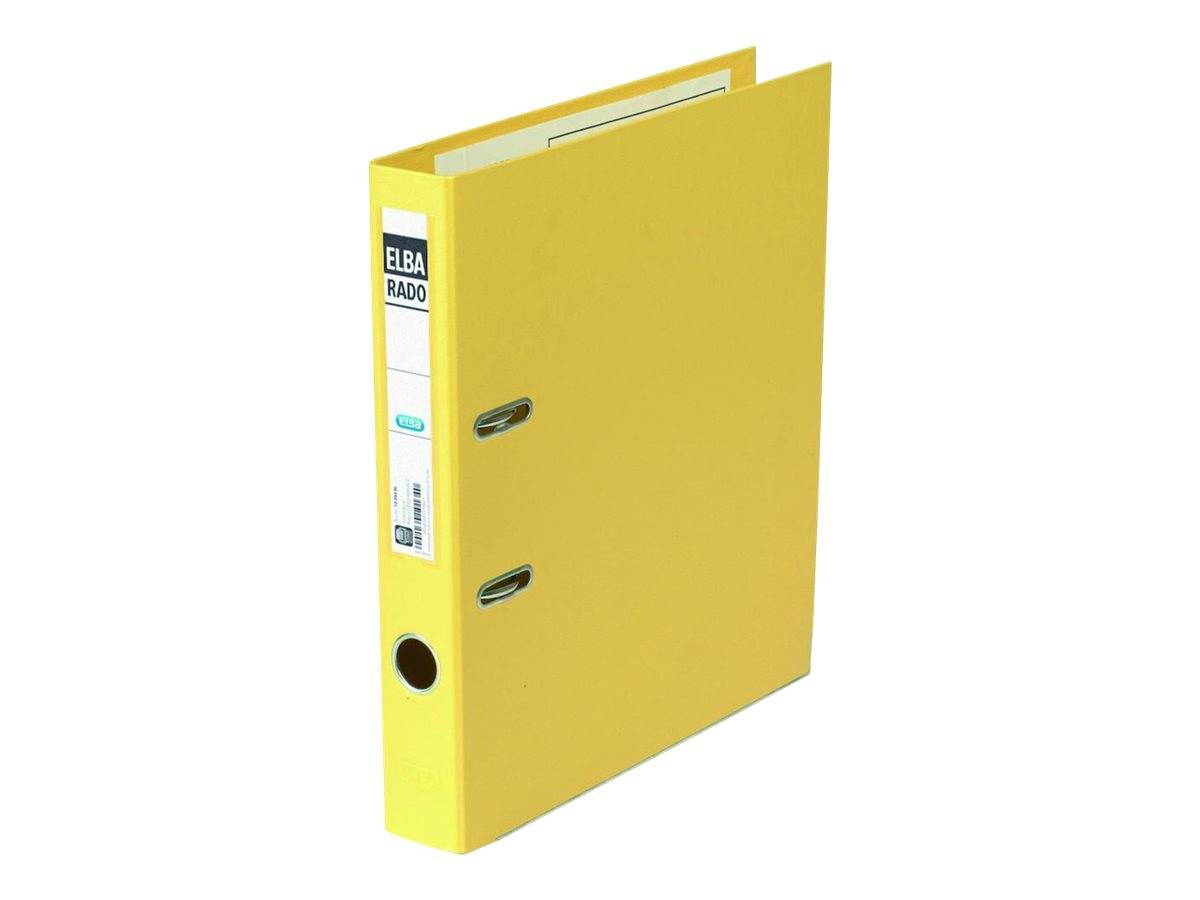 ELBA rado plast Ordner gelb Kunststoff 5,0 cm DIN A4, 1 St.