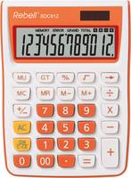 Rebell SDC912 - Desktop - Einfacher Taschenrechner - 12 Ziffern - 1 Zeilen - Batterie/Solar - Orange