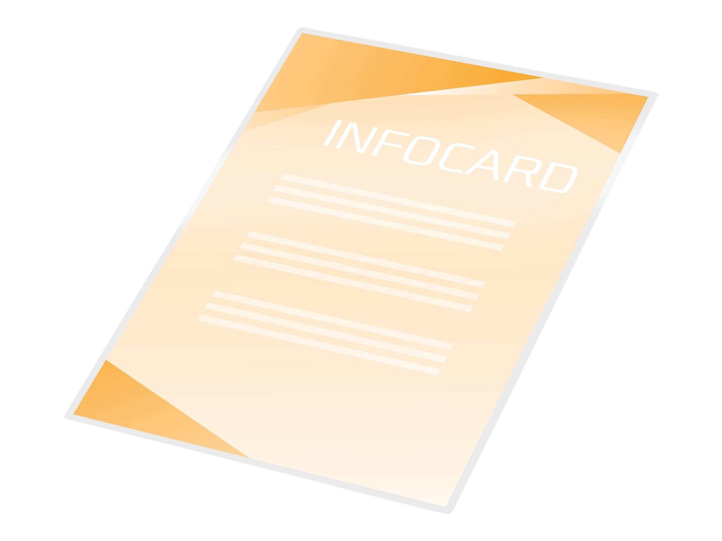 GBC Laminating Pouch - 100er-Pack - glänzend