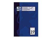 OXFORD Schulheft Lineatur 27 liniert DIN A4 Innen- und Außenrand, 16 Blatt, 1 St.