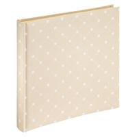 Hama Jumbo-Album Skies II 30x30 cm 60 weiße Seiten Beige - 100 x 150 mm - 240 Bl