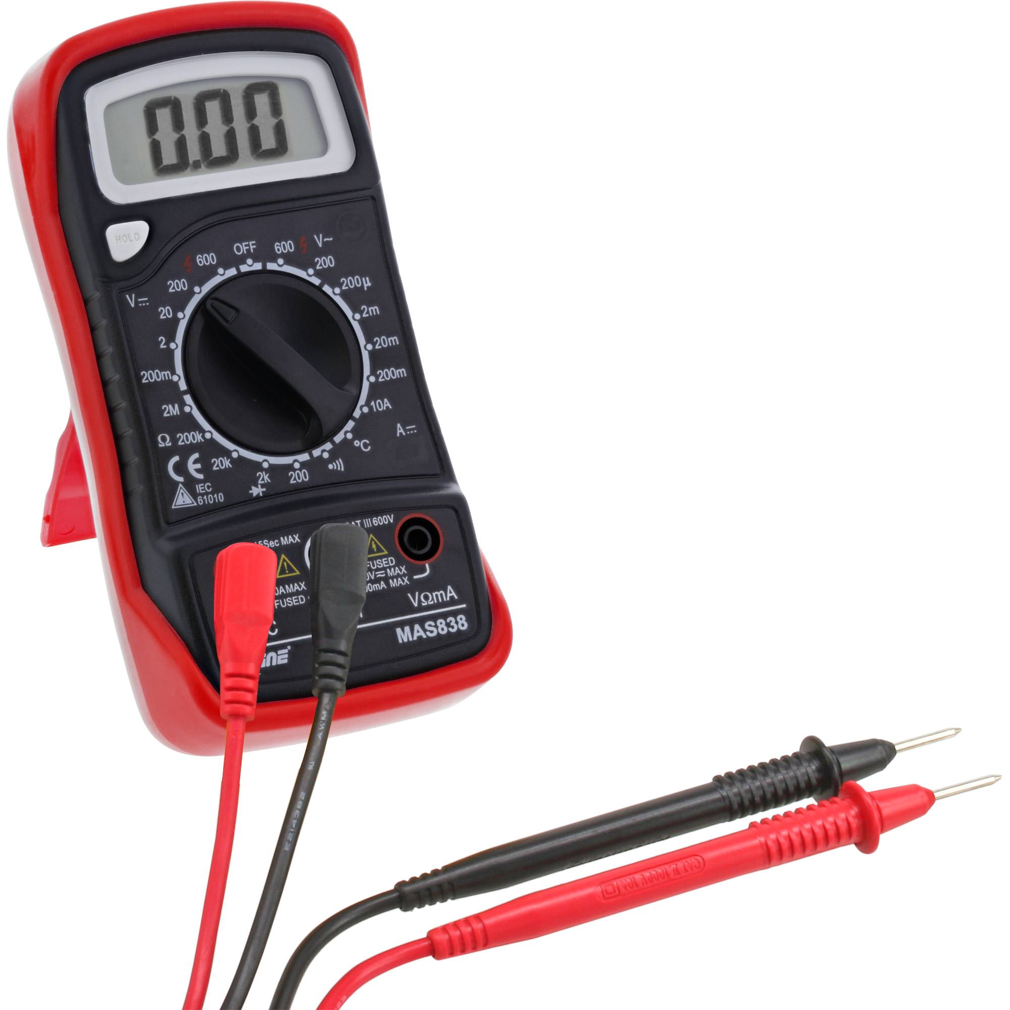 INLINE - Multimeter - mit Temperatursensor