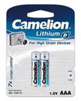 Camelion FR03-BP2 - Wiederaufladbarer Akku - Lithium - 1,5 V - 2 Stück(e) - 1050 mAh - Silber