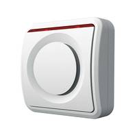 Indexa System 9000 Bus-Innensirene 9000ISD, Verdrahtete Sirene, Indoor/Outdoor, 90 dB, Weiß, CE, 5 mA