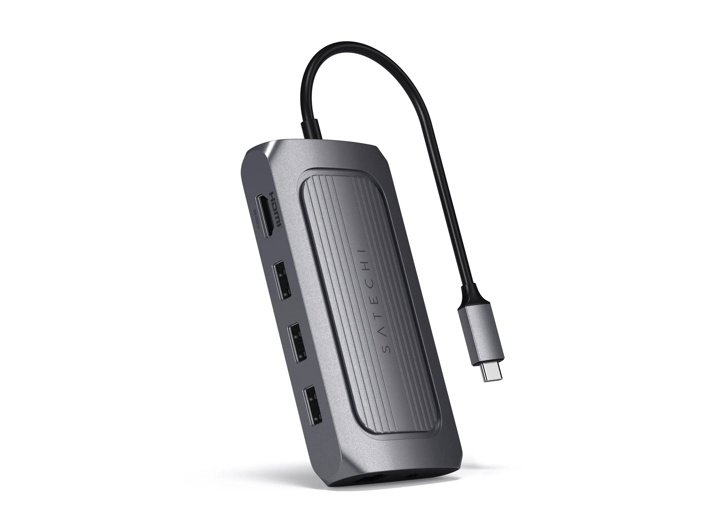 Satechi Dockingstation - USB-C - HDMI8K 30Hz HDMI - USB-C PD (100W) - Gigabit