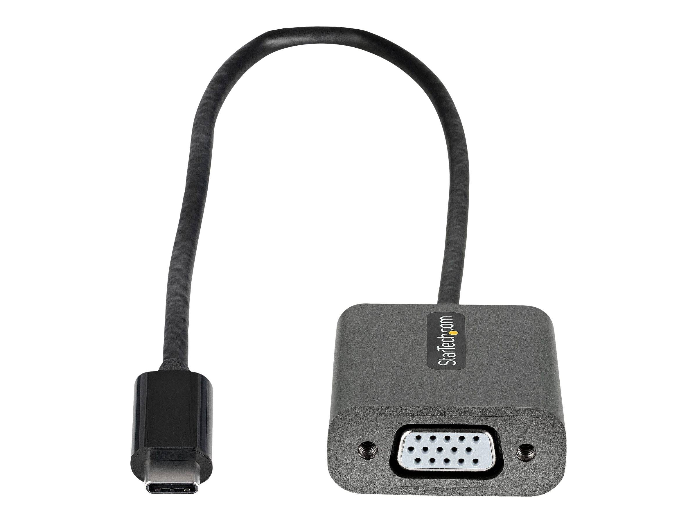 StarTech.com USB-C auf VGA Adapter - 1080p USB Typ C zu VGA Adapter Dongle - USB-C (DP Alt Modus)