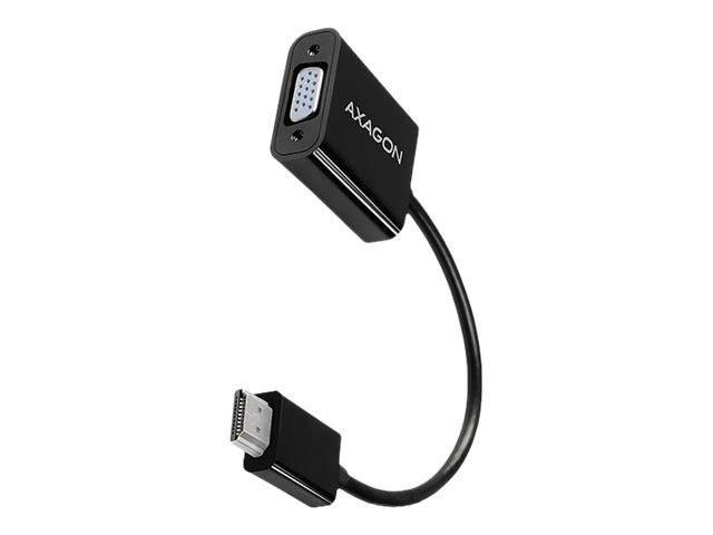 AXAGON Videoadapter - HDMI männlich zu HD-15 (VGA)weiblich - 17 cm - 1920 x 1200