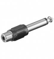 WENTRONIC - goobay - Audio-Adapter - RCA weiblich zu Mono-Stecker