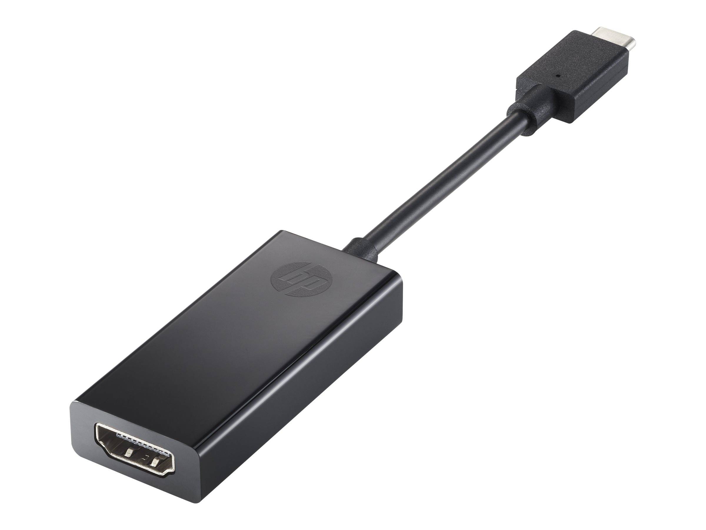 HP - Externer Videoadapter - USB-C - HDMI - Schwarz