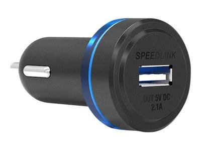 SPEEDLINK ROD - Auto-Netzteil - 2.1 A (USB) - auf Kabel: USB-C