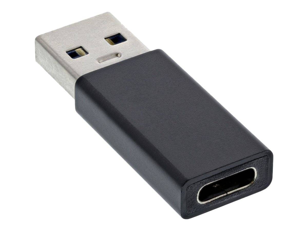 INLINE - USB 3.2 Gen.2 Adapter - USB-A Stecker auf USB-C Buchse