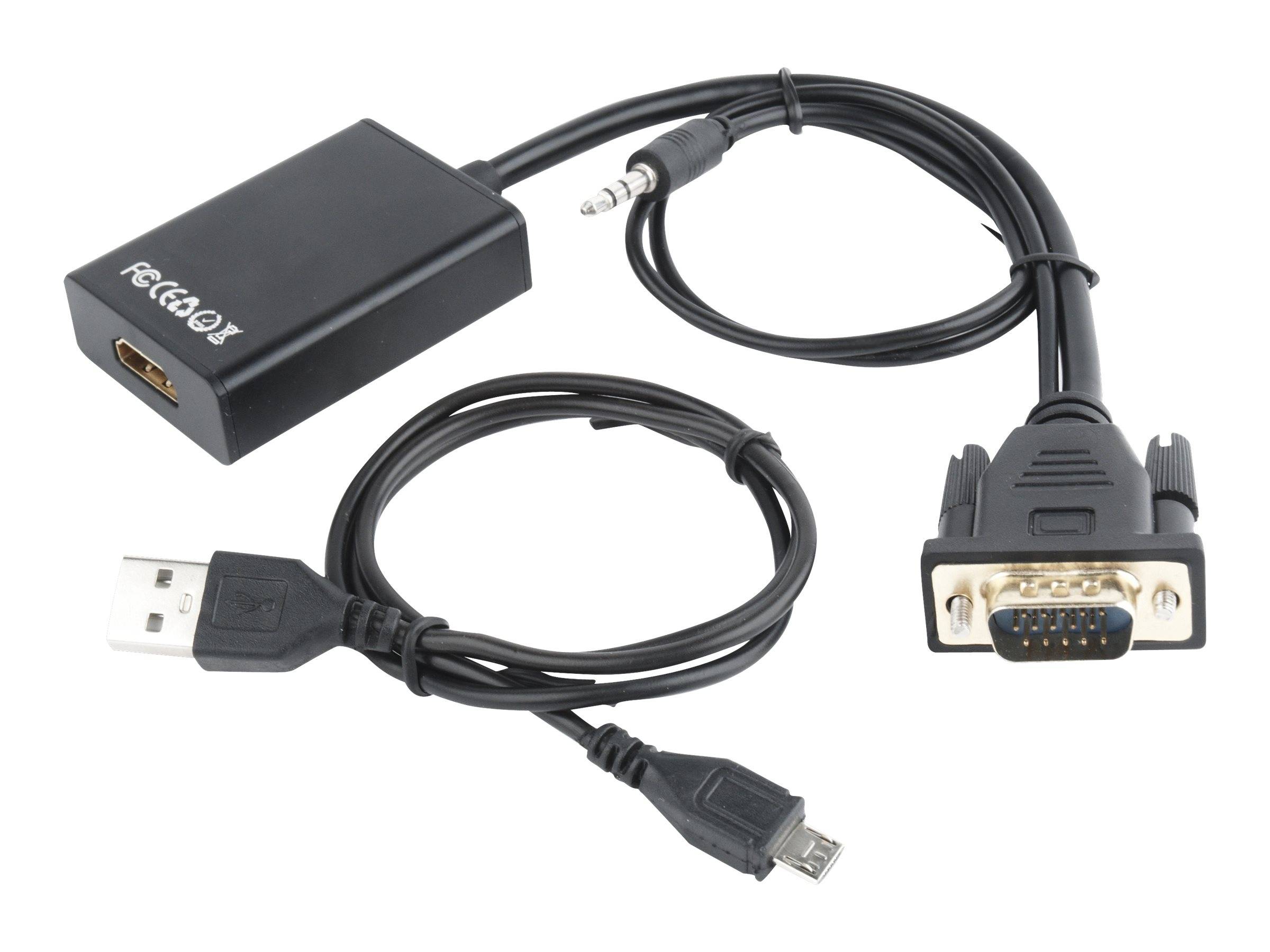GEMBIRD - Cablexpert A-VGA-HDMI-01 - Video-/Audio-Adapter-Kit