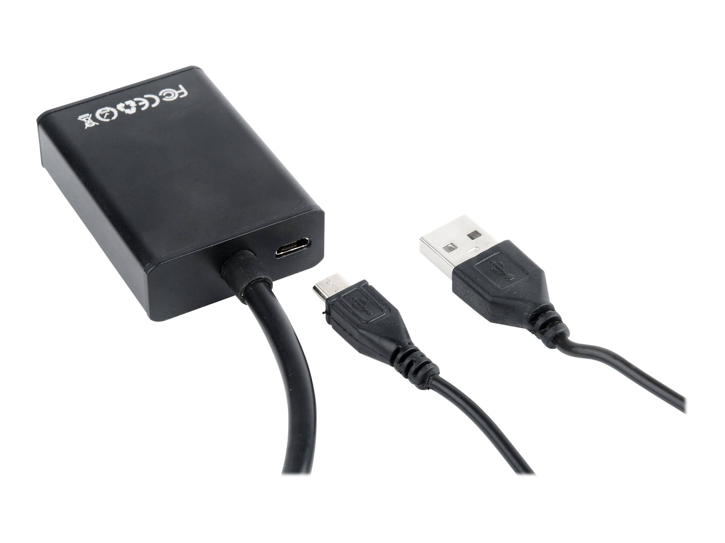 GEMBIRD - Cablexpert A-VGA-HDMI-01 - Video-/Audio-Adapter-Kit