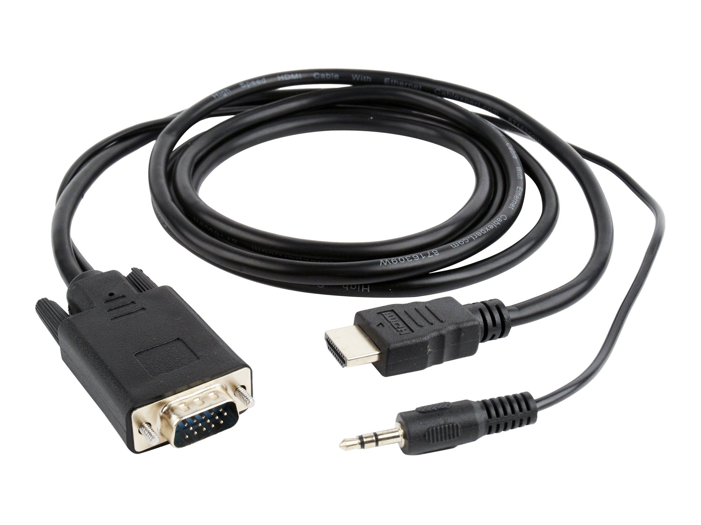 GEMBIRD - Cablexpert A-HDMI-VGA-03-6 - Adapterkabel - HDMI männlich zu HD-15 (VGA)
