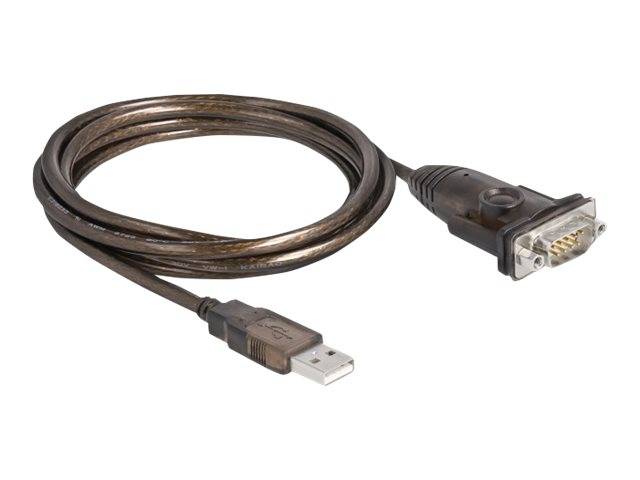 Delock - Kabel USB / seriell - USB (M) zu DB-9 (M)