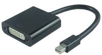 Microconnect Mini DisplayPort-DVI, 0,15 m, Mini DisplayPort, DVI-I, Männlich, Weiblich, Nickel