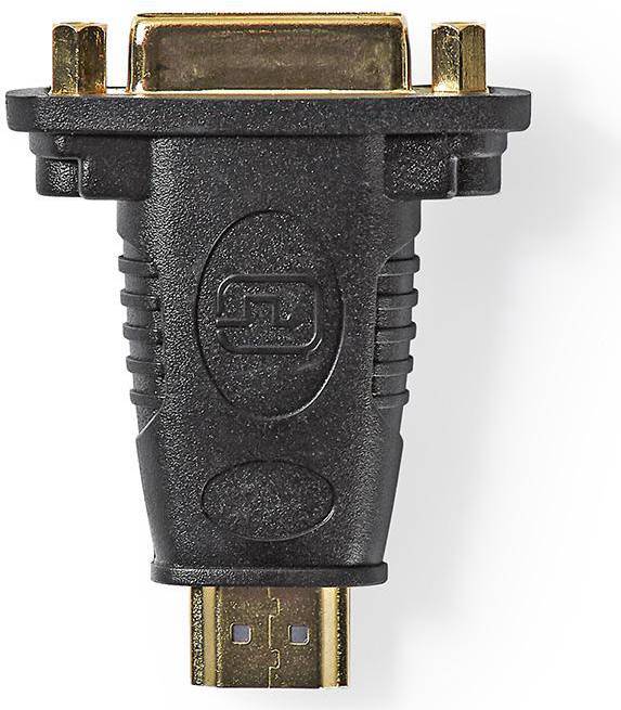 Nedis CVGB34910BK Videokabel-Adapter HDMI Typ A (Standard) DVI-D Schwarz