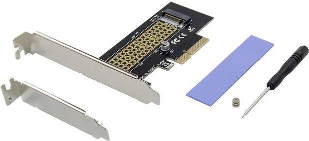 Microconnect MC-PCIE-NVME-SSDADAPT, PCIe, M.2, PCIe 3.0, China, Windows Server 2012, 146 mm